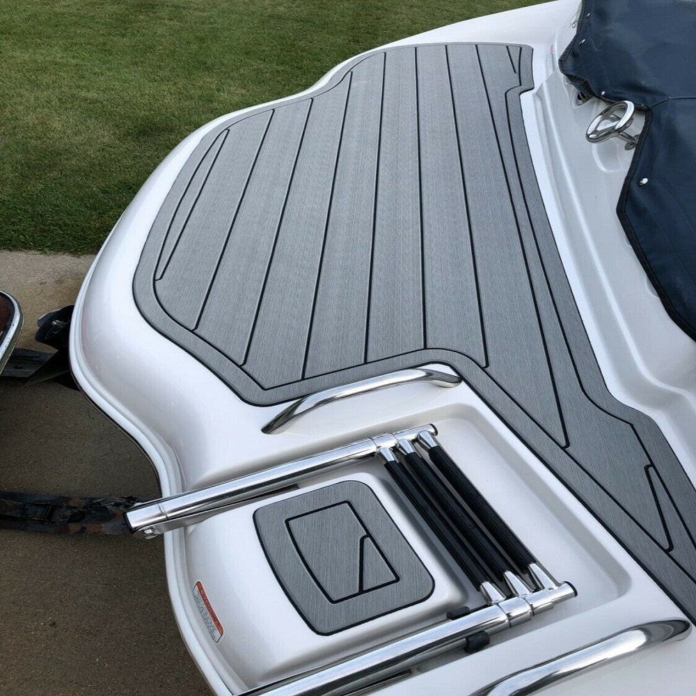 2006 Tahoe Q6 Swim Platform Boat EVA Faux Foam Teak Deck Floor Pad Flooring Mat SeaDek MarineMat Gatorstep Style Self Adhesive