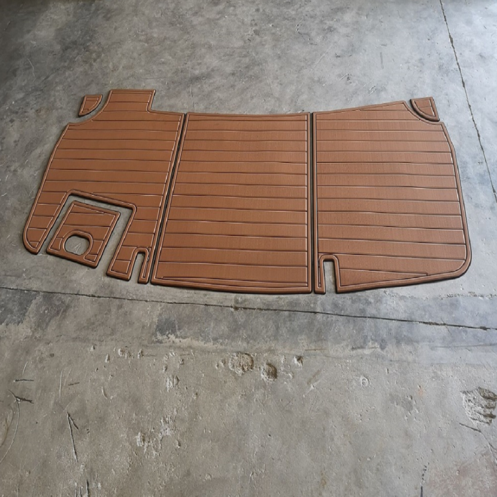 Four Winns 328 Vista Swim Platform Boat EVA Foam Faux Teak Deck Floor Pad Mat SeaDek MarineMat Gatorstep Style Self Adhesive