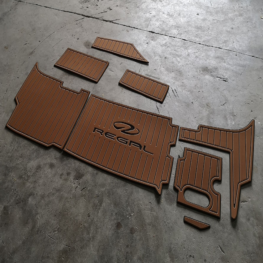 2013 Regal Express 28 Swim Platform Step Pad Boat EVA Foam Faux Teak Deck Floor SeaDek MarineMat Gatorstep Style Self Adhesive