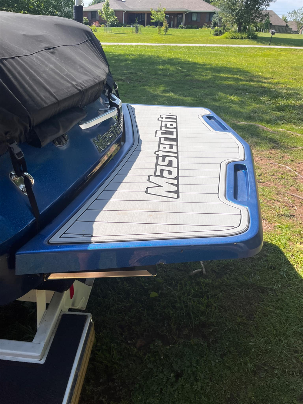 2011 Mastercraft X25 Swim Platform Cockpit Pad Boat EVA Foam Teak Deck Floor Mat