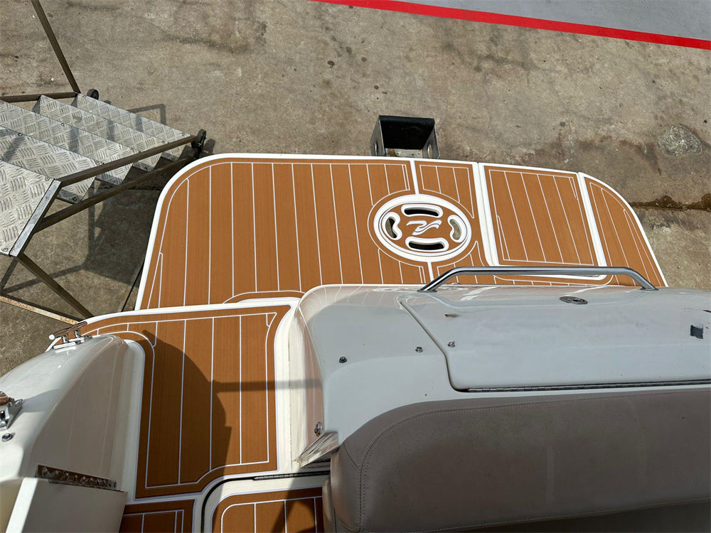 1999-2004 Sea Ray 260 Sundancer Swim Platform Cockpit Pad Boat EVA Floor Mat SeaDek MarineMat Style Self Adhesive