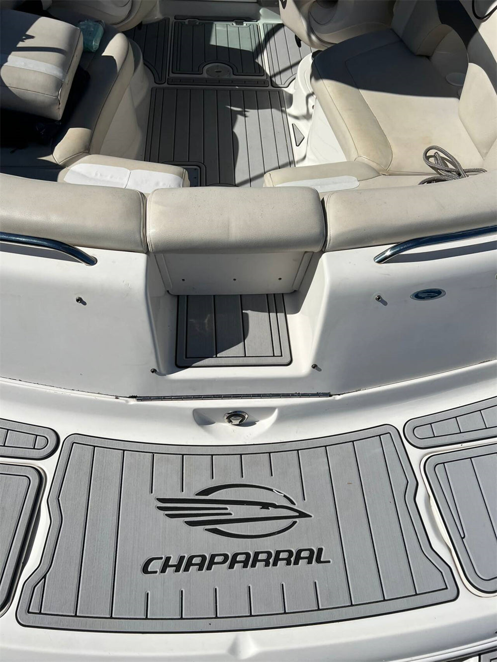 2004 Chaparral 265 SSI Swim Platform Cockpit Boat EVA Foam Teak Deck Floor Pad SeaDek MarineMat Gatorstep Style Self Adhesive