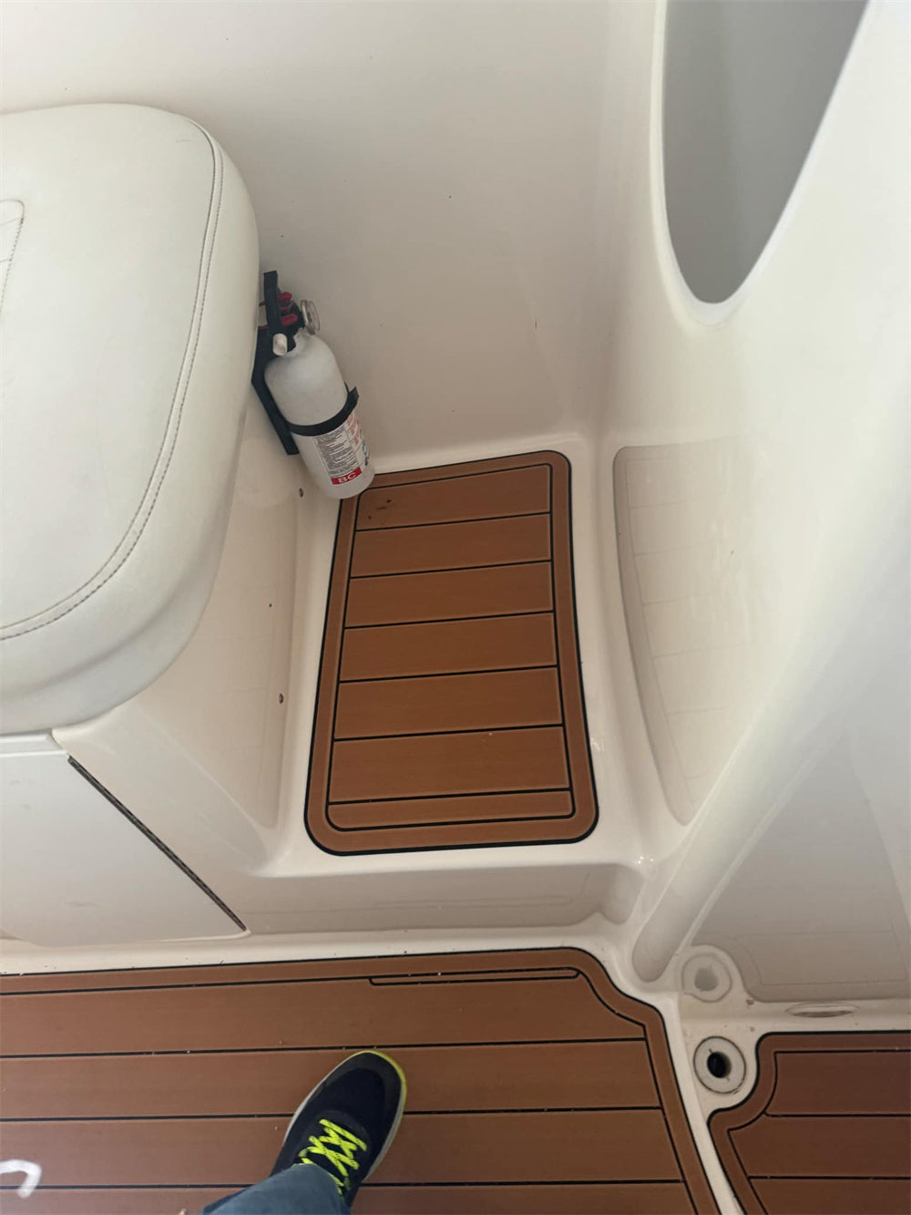 2004 Bayliner 305 Ciera Swim Platform Cockpit Pad Boat EVA Foam Teak Floor Mat SeaDek MarineMat Gatorstep Style Self Adhesive