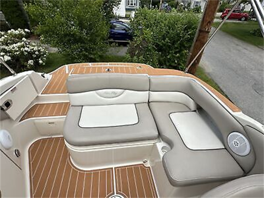 2004 Sea Ray Sundeck 220 Swim Platform Cockpit Pad Boat EVA Foam Teak Floor Mat SeaDek MarineMat Gatorstep Style Self Adhesive