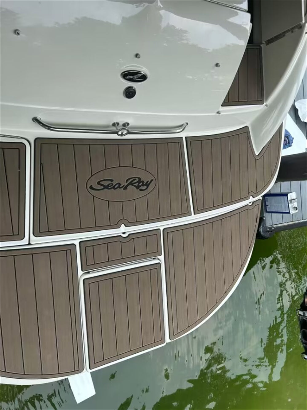 2006 Sea Ray 270 Sundeck Swim Platform Pad Boat EVA Foam Teak Deck Flooring Mat