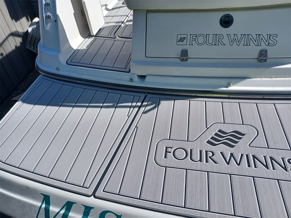 2004 Four Winns 248 Vista Swim Platform Cockpit Boat EVA Teak Deck Floor Pad Mat SeaDek MarineMat Gatorstep Style Self Adhesive