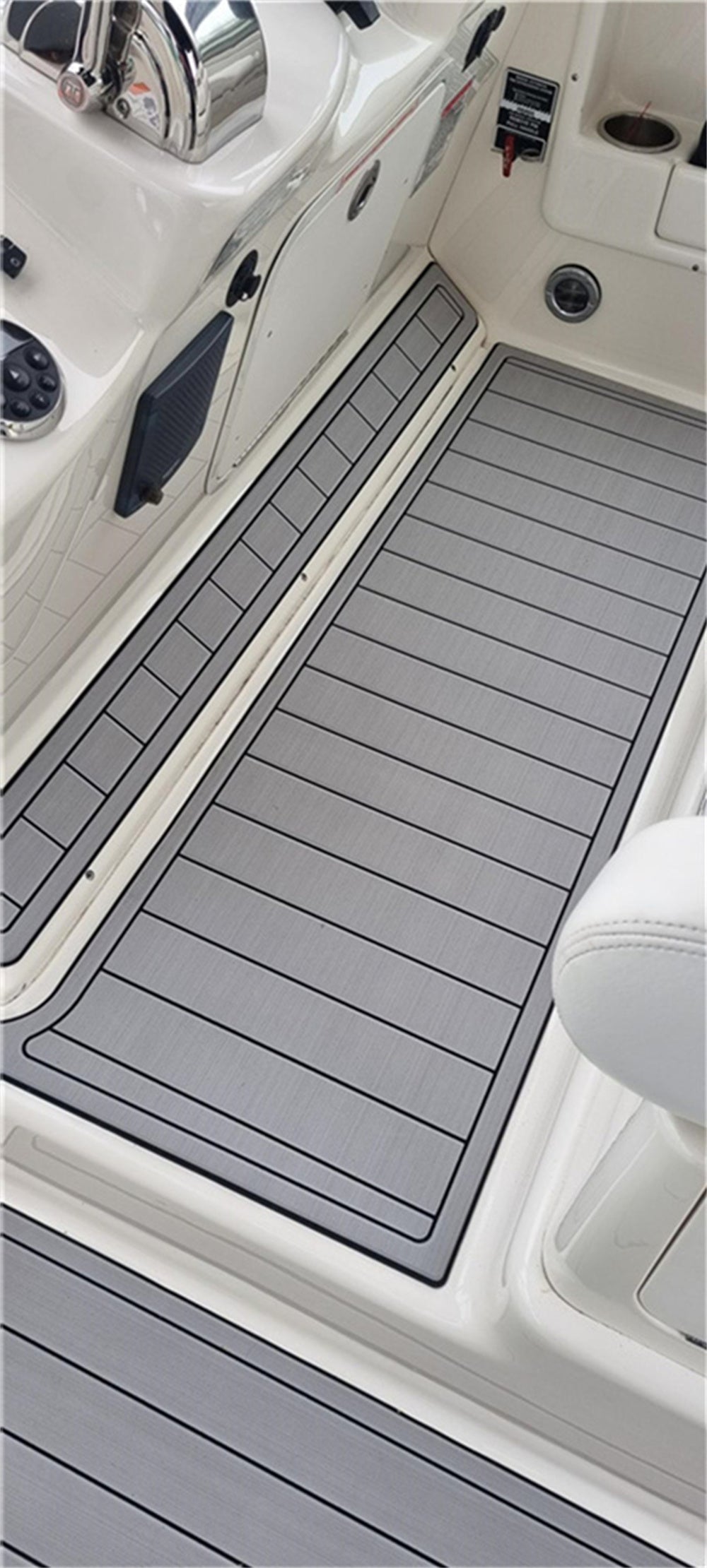 2006 Sea Ray Sundancer 320 Swim Platform Cockpit Pad Boat EVA Teak Flooring Mat SeaDek MarineMat Gatorstep Style Self Adhesive