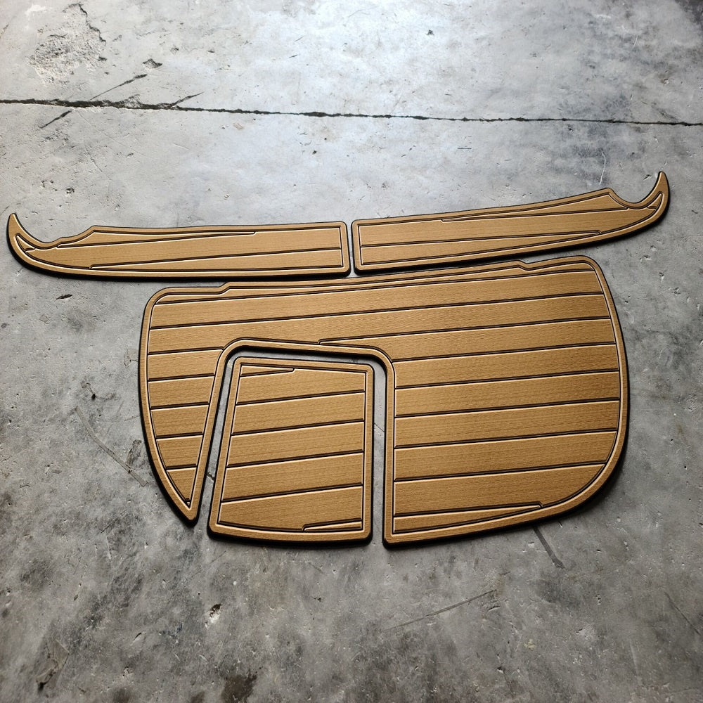 Sea Ray 230 BR Swim Platform Pad Boat EVA Foam Faux Teak Deck Floor Mat Flooring