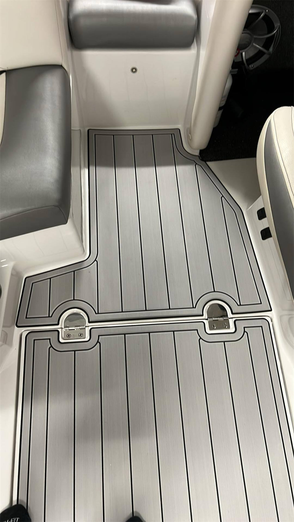 2012-2018 Tige Z1 Swim Platform Cockpit Pad Boat EVA Foam Faux Teak Deck Floor Mat SeaDek MarineMat Gatorstep Style Self Adhesive