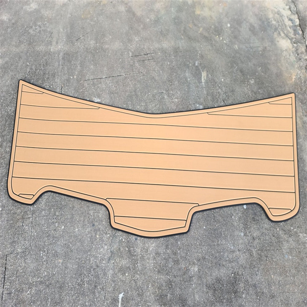 2011 MasterCraft X-25 Swim Platform Pad Boat EVA Foam Faux Teak Deck Floor Mat SeaDek MarineMat Gatorstep Style Self Adhesive