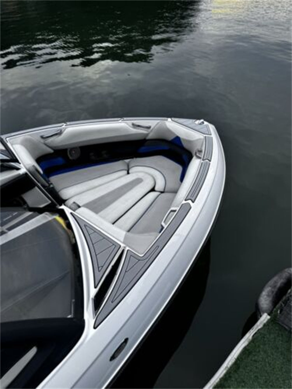 2014 Malibu 23 LSV Swim Platform Cockpit Pad Boat EVA Foam Teak Deck Floor Mat Seadek MarineMat Gatorstep Style Self Adhesive