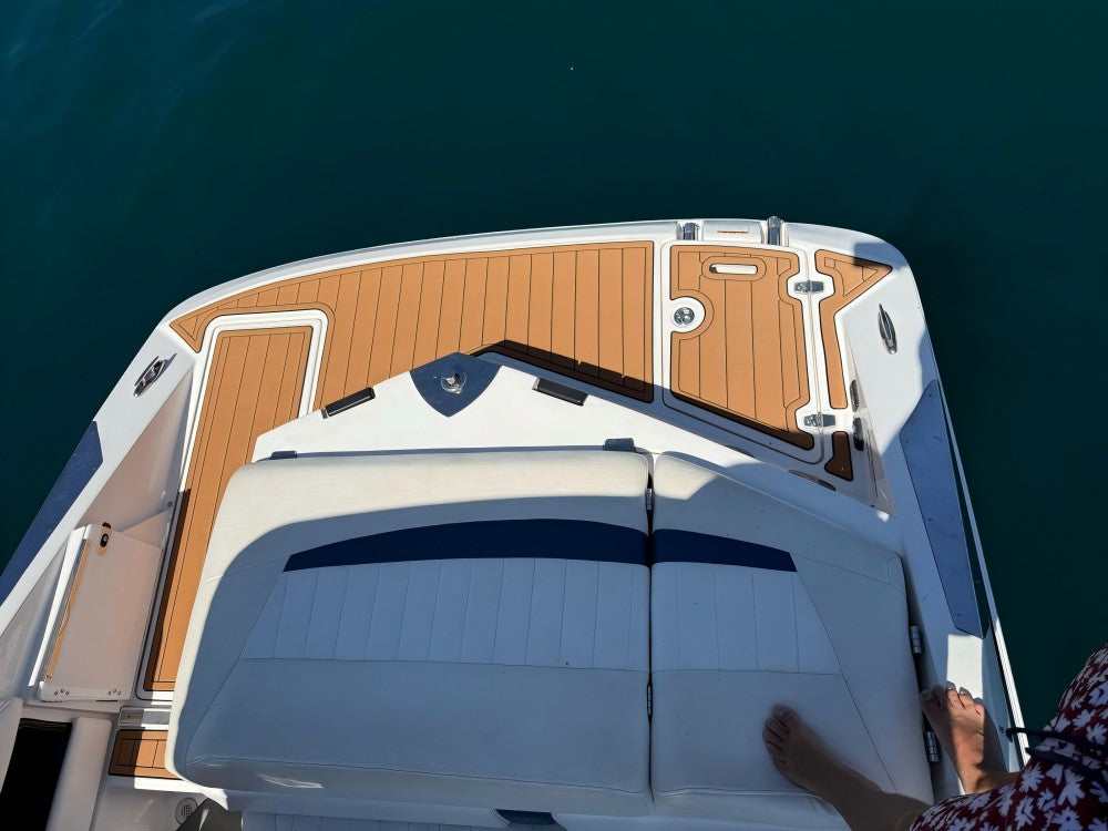 2006 Regal 2200 WT Swim Platform Step Pad Boat EVA Foam Teak Deck Floor Mat SeaDek MarineMat Gatorstep Style Self Adhesive