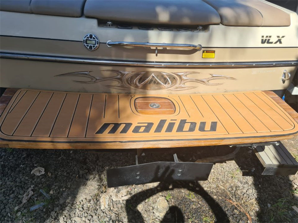 2004 Malibu 21 VLS Swim Platform Cockpit Pad Boat EVA Foam Teak Deck Floor Mat