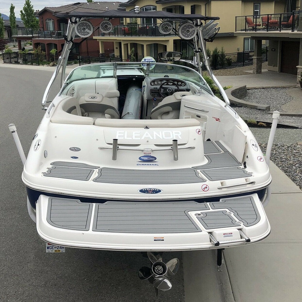 2005 Chaparral 230 SSI Swim Platform Step Boat EVA Foam Teak Deck Floor Pad Mat SeaDek MarineMat Gatorstep Style Self Adhesive