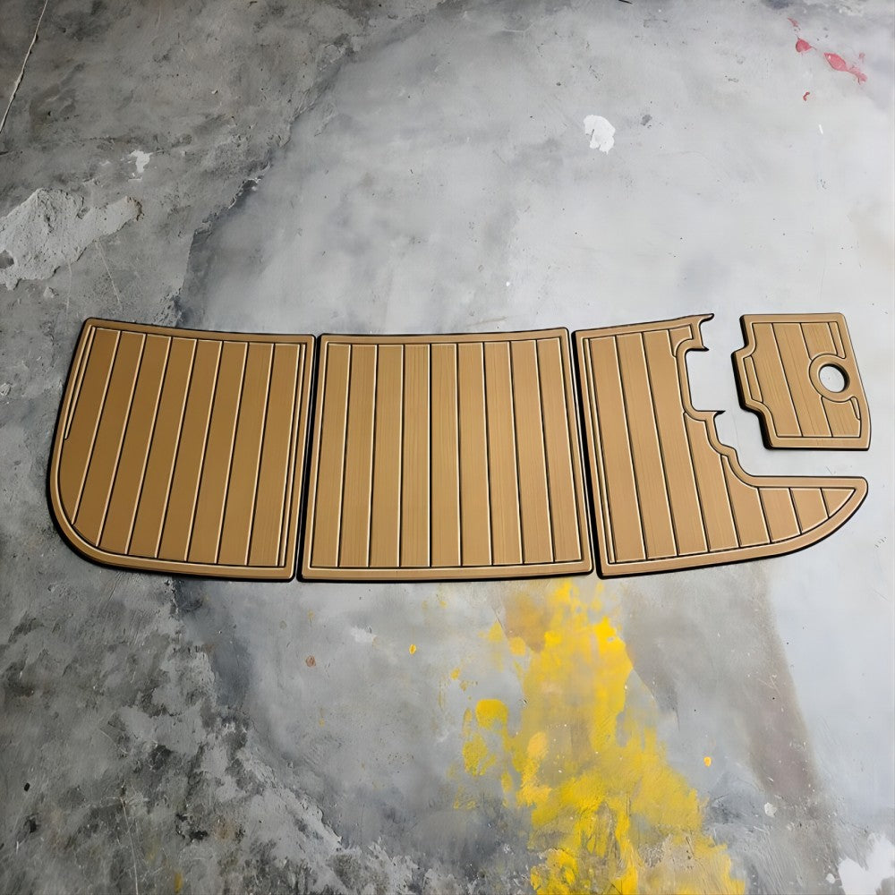 2002 Regal 2465 Commodore Swim Platform Step Pad Boat EVA Foam Teak Deck Floor