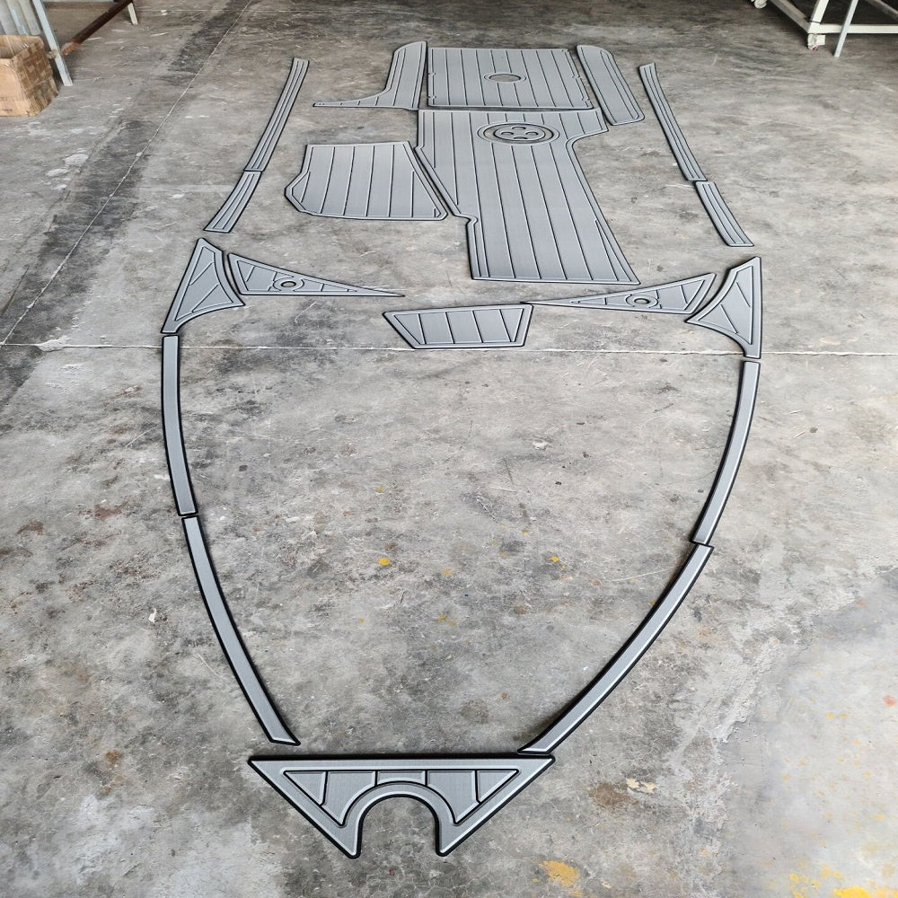 2010-2014 Malibu 21 VLX Cockpit Pad Boat EVA Foam Teak Deck Floor Mat Flooring SeaDek MarineMat Gatorstep Style Self Adhesive
