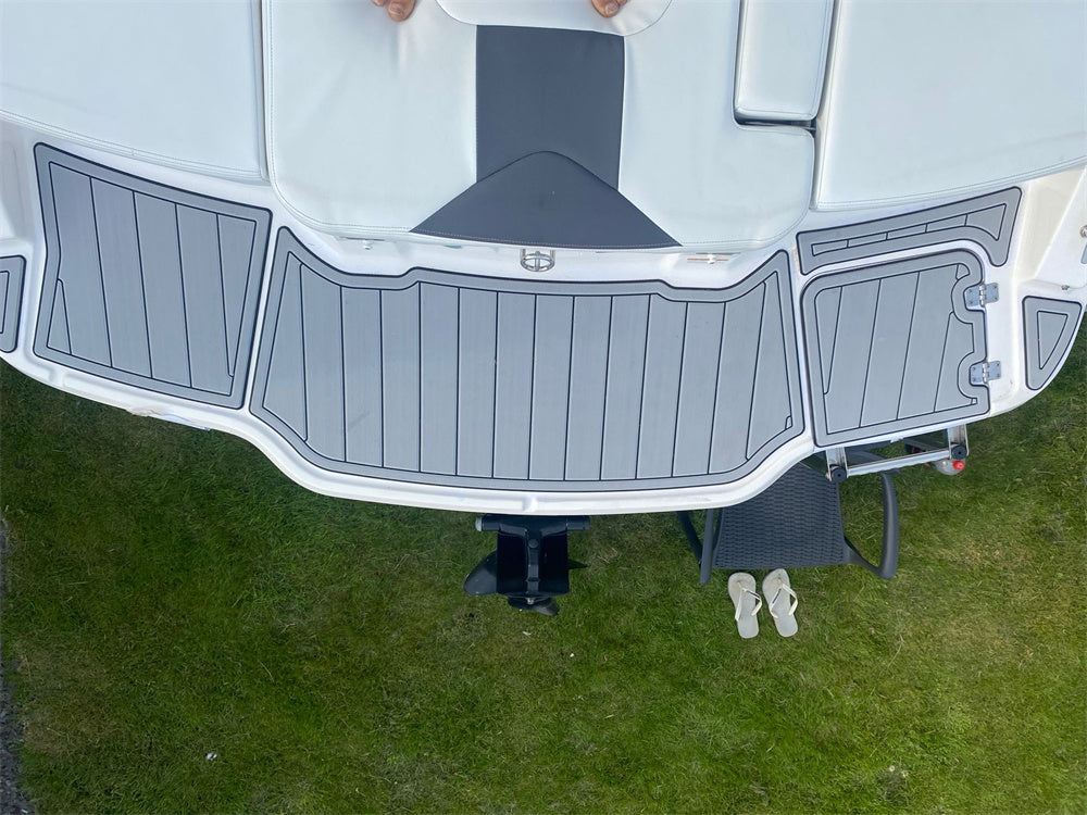 2015 Chaparral 19 H20 Swim Platform Cockpit Pad Boat EVATeak Deck Floor Mat SeaDek MarineMat Gatorstep Style Self Adhesive