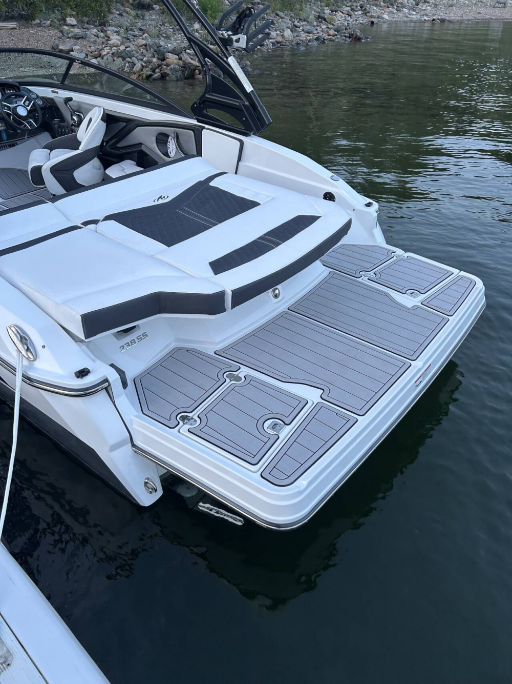 2018 Monterey 238 SS Surf Swim Platform Step Pad Boat EVA Foam Teak Deck Floor SeaDek MarineMat Gatorstep Style Self Adhesive