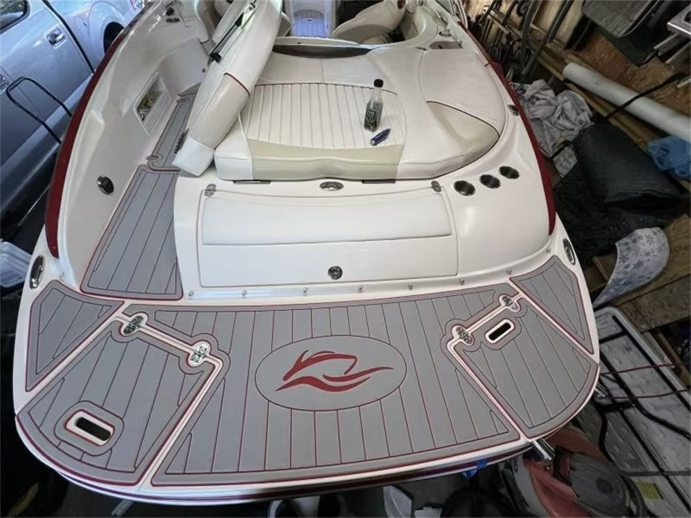 2006 Rinker Captiva 226 Swim Platform Cockpit Pad Boat EVA Foam Teak Floor Mat SeaDek MarineMat Gatorstep Style Self Adhesive