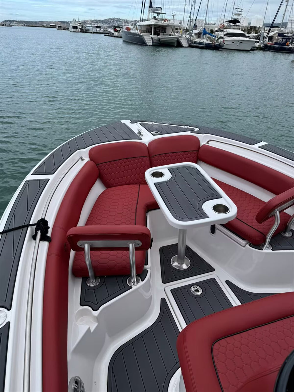 2019 Sea Fox Commander 226 Swim Platform Cockpit Pad Boat EVA Faom Fauex Teak Deck Floor Mat SeaDek MarineMat Style Self Adhesive