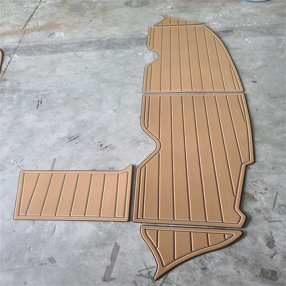 Sea Ray 340 Sundancer Swim Platform Pad Boat EVA Foam Faux Teak Deck Floor Mat SeaDek MarineMat Gatorstep Style Self Adhesive