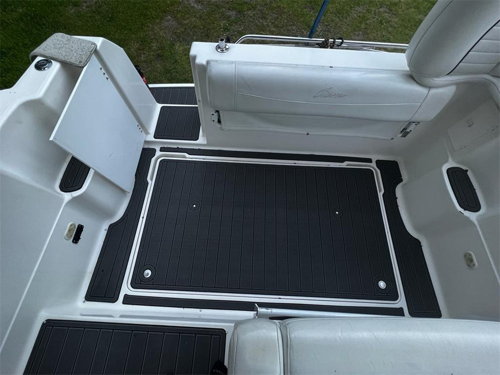 1997 Bayliner 2855 Swim Platform Cockpit Bow Boat EVA Foam Teak Floor Pad Mat SeaDek MarineMat Gatorstep Style Self Adhesive