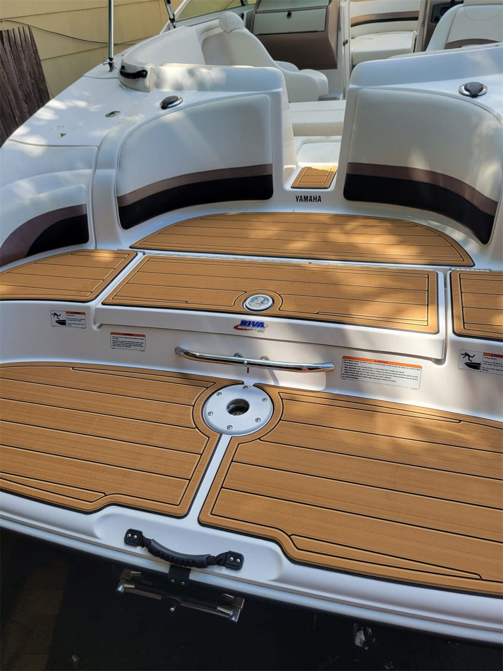 2006 & Earlier Yamaha SX230 Swim Platform Pad Boat EVA Foam Teak Deck Floor Mat SeaDek MarineMat Gatorstep Style Self Adhesive