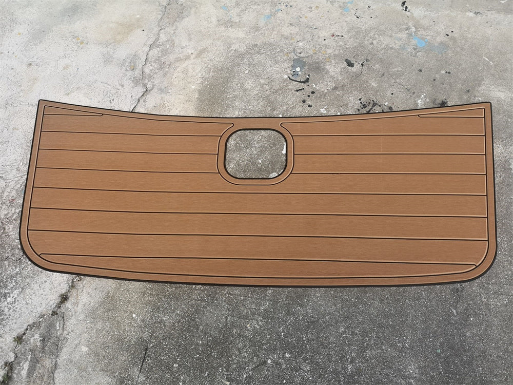 2005 Malibu 23 LSV Swim Platform Step Pad Boat EVA Foam Faux Teak Deck Floor Mat SeaDek MarineMat Gatorstep Style Self Adhesive