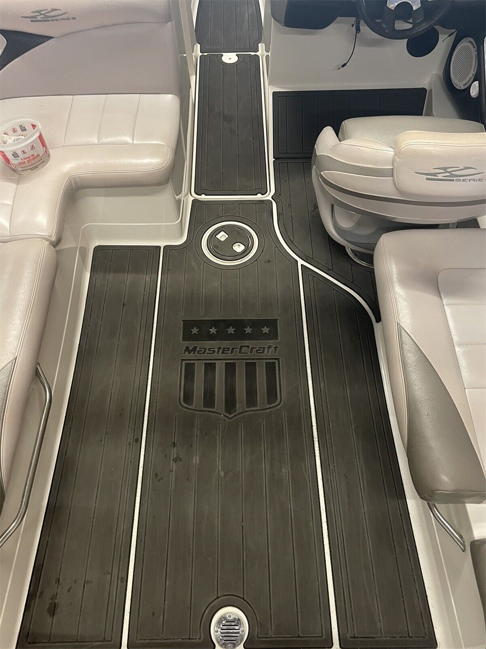 2006-2012 Mastercraft X15 Swim Platform Cockpit Pad Boat EVA Teak Deck Floor Mat SeaDek MarineMat Gatorstep Style Self Adhesive