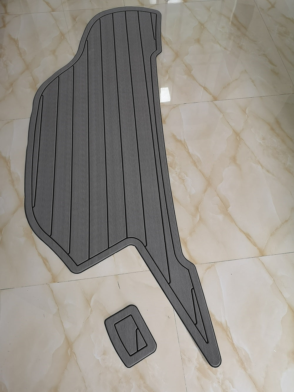 2006 Tahoe Q6 Swim Platform Boat EVA Faux Foam Teak Deck Floor Pad Flooring Mat SeaDek MarineMat Gatorstep Style Self Adhesive