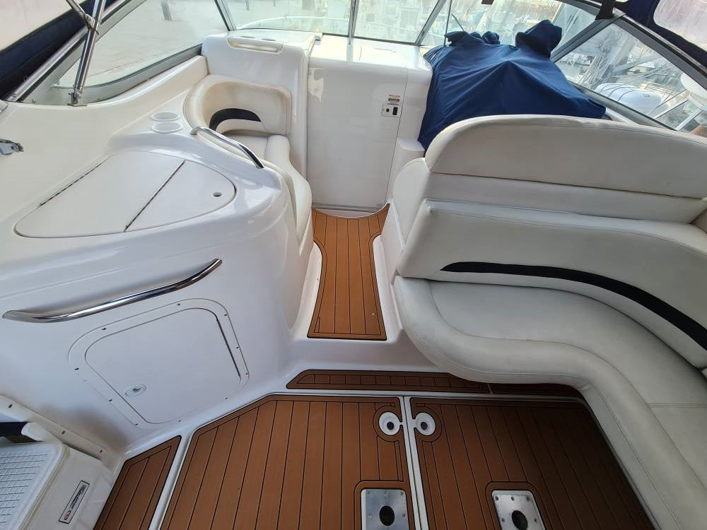 2000 Chaparral 300 Signature Swim Platform Cockpit Boat EVA Foam Teak Floor Pad SeaDek MarineMat Style Self Adhesive