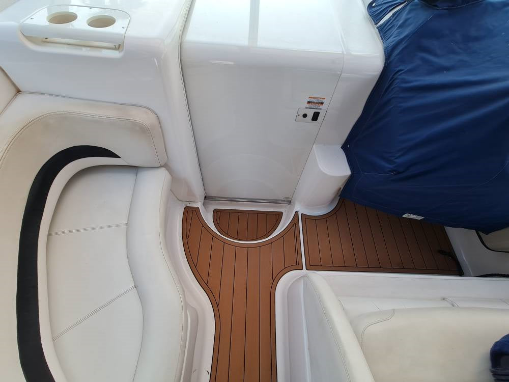 2000 Chaparral 300 Signature Swim Platform Cockpit Boat EVA Foam Teak Floor Pad SeaDek MarineMat Style Self Adhesive