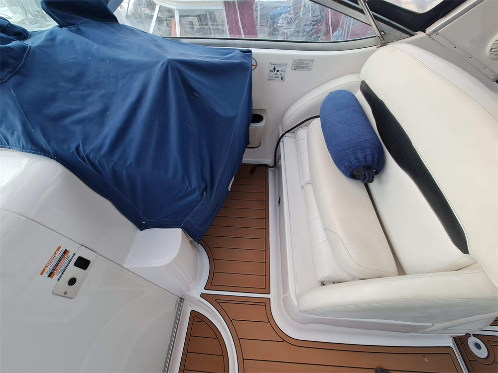 2000 Chaparral 300 Signature Swim Platform Cockpit Boat EVA Foam Teak Floor Pad SeaDek MarineMat Style Self Adhesive