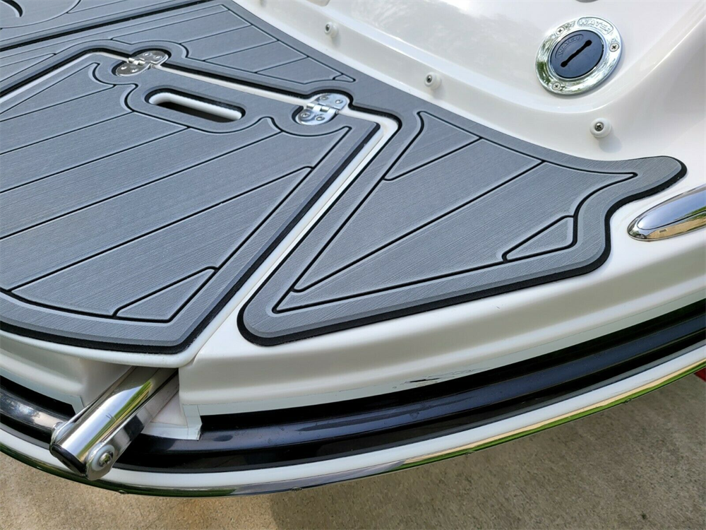 2010 Rinker 246 Captiva BR Swim Platform Boat EVA Foam Teak Deck Floor Pad Mat SeaDek MarineMat Gatorstep Style Self Adhesive