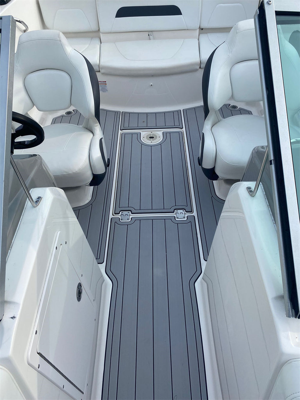 2015 Chaparral 19 H20 Swim Platform Cockpit Pad Boat EVATeak Deck Floor Mat SeaDek MarineMat Gatorstep Style Self Adhesive