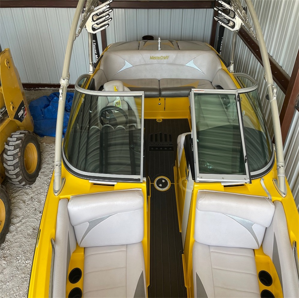 2006-2011 Mastercraft X2 Cockpit Pad Boat EVA Foam Faux Teak Deck Floor Mat SeaDek MarineMat Gatorstep Style Self Adhesive