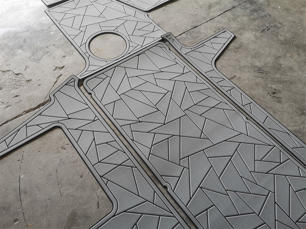 2018 AXIS A22 Swim Platform Cockpit Pad Boat EVA Foam Faux Teak Deck Floor Mat SeaDek MarineMat Style Self Adhesive