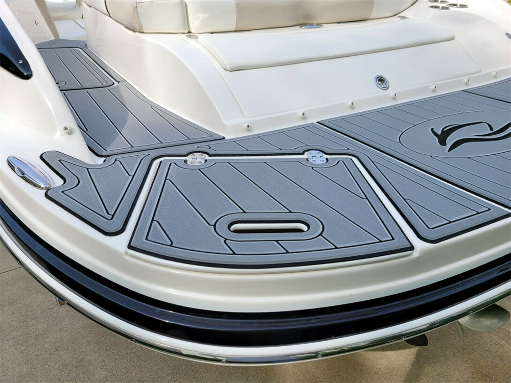 2005 Rinker 232 Swim Platform Cockpit Pad Boat EVA Foam Faux Teak Deck Floor Mat