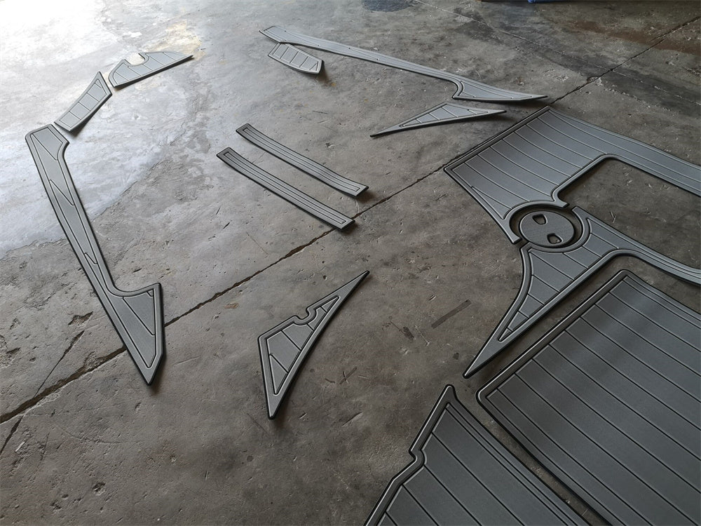 2008-2015 AXIS A20 Swim Platform Cockpit Pad Boat EVA Foam Teak Deck Floor Mat SeaDek MarineMat Gatorstep Style Self Adhesive