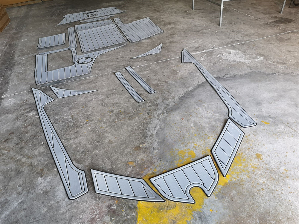 2008-2015 AXIS A20 Swim Platform Cockpit Pad Boat EVA Foam Teak Deck Floor Mat SeaDek MarineMat Gatorstep Style Self Adhesive