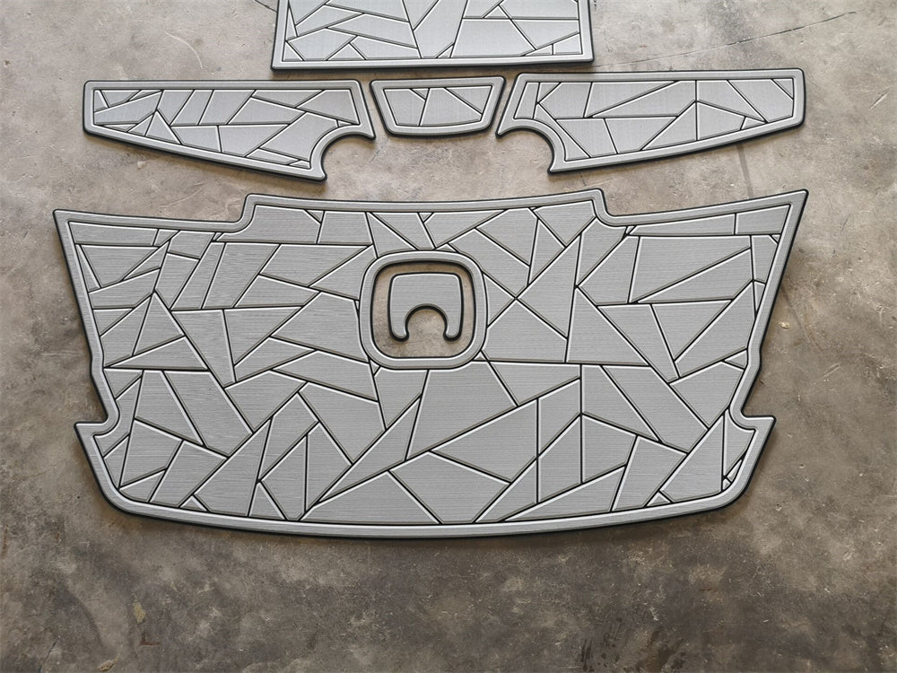 2018 AXIS A22 Swim Platform Cockpit Pad Boat EVA Foam Faux Teak Deck Floor Mat SeaDek MarineMat Style Self Adhesive