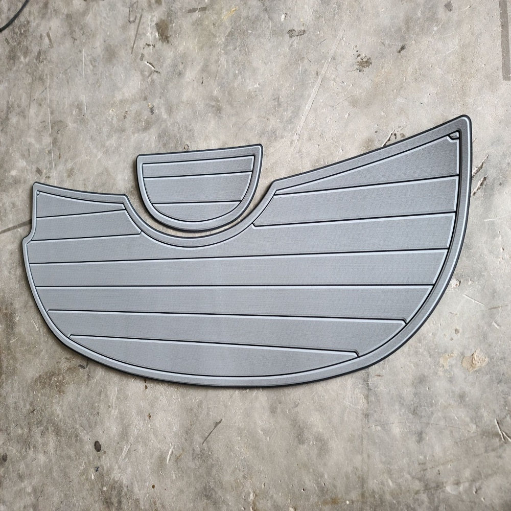 1997 Cobalt 252 Swim Platform Cockpit Pad Boat EVA Foam Faux Teak Deck Floor Mat SeaDek MarineMat Gatorstep Style Self Adhesive