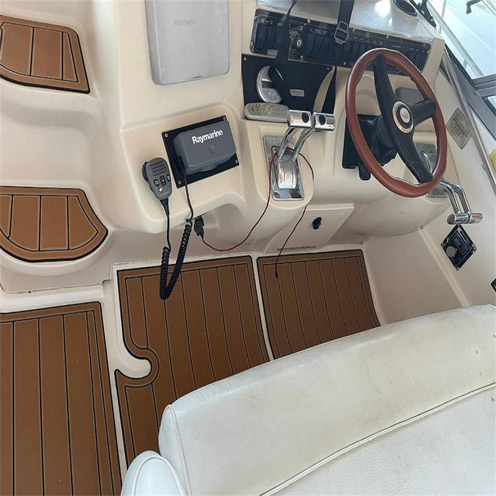 2004 Cruiser Yachts 320 Express Swim Platform Cockpit Pad Boat EVA Teak Floor SeaDek MarineMat Gatorstep Style Self Adhesive