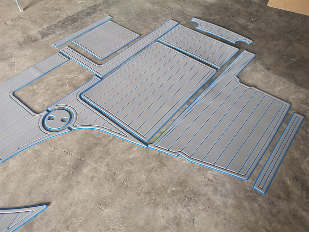 2008-2015 AXIS A20 Swim Platform Cockpit Pad Boat EVA Foam Teak Deck Floor Mat SeaDek MarineMat Gatorstep Style Self Adhesive