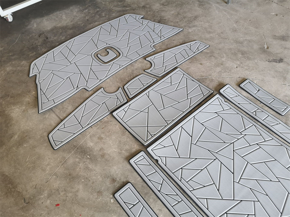 2009-2014 AXIS A22 Swim Platform Cockpit Pad Boat EVA Foam Teak Deck Floor Mat SeaDek MarineMat Gatorstep Style Self Adhesive