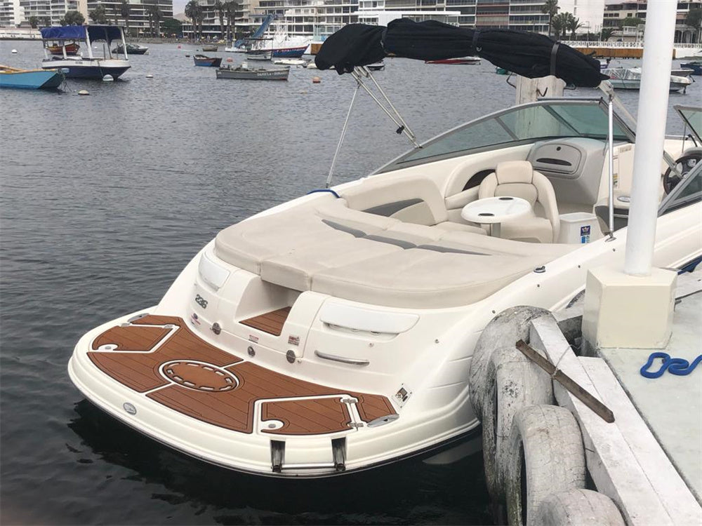 2008 Chaparral 236 SSI Swim Platform Pad Boat EVA Foam Teak Deck Floor Pad Mat SeaDek MarineMat Gatorstep Style Self Adhesive