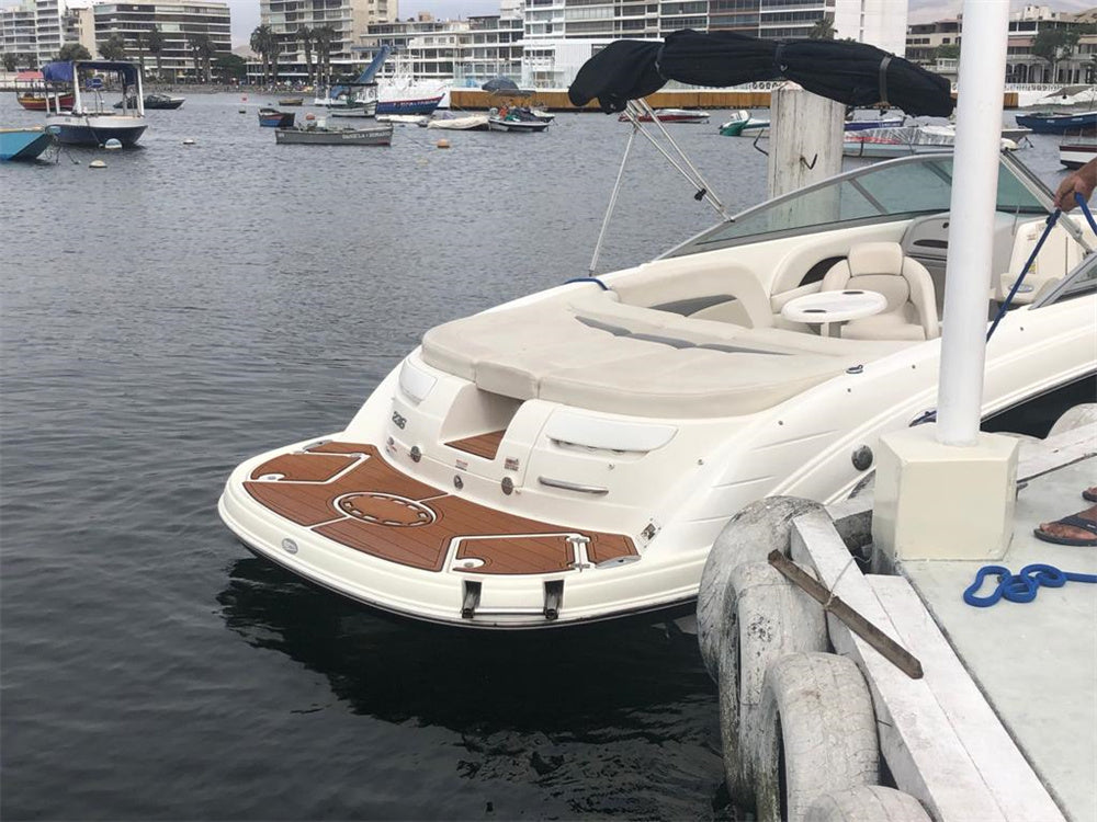 2008 Chaparral 236 SSI Swim Platform Pad Boat EVA Foam Teak Deck Floor Pad Mat SeaDek MarineMat Gatorstep Style Self Adhesive