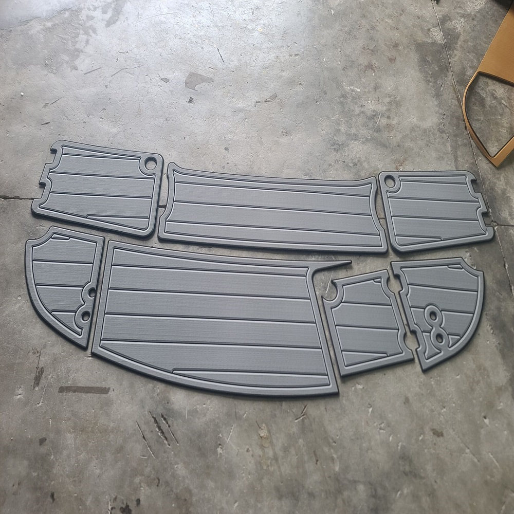 2007 Chaparral 210 SSI Swim Step Transom Boat EVA Foam Teak Deck Floor Pad Mat SeaDek MarineMat Gatorstep Style Self Adhesive