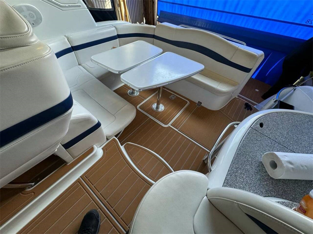 2007 Formula 40 Swim Platform Cockpit Pad Boat EVA Foam Teak Deck Flooring Mat SeaDek MarineMat Gatorstep Style Self Adhesive