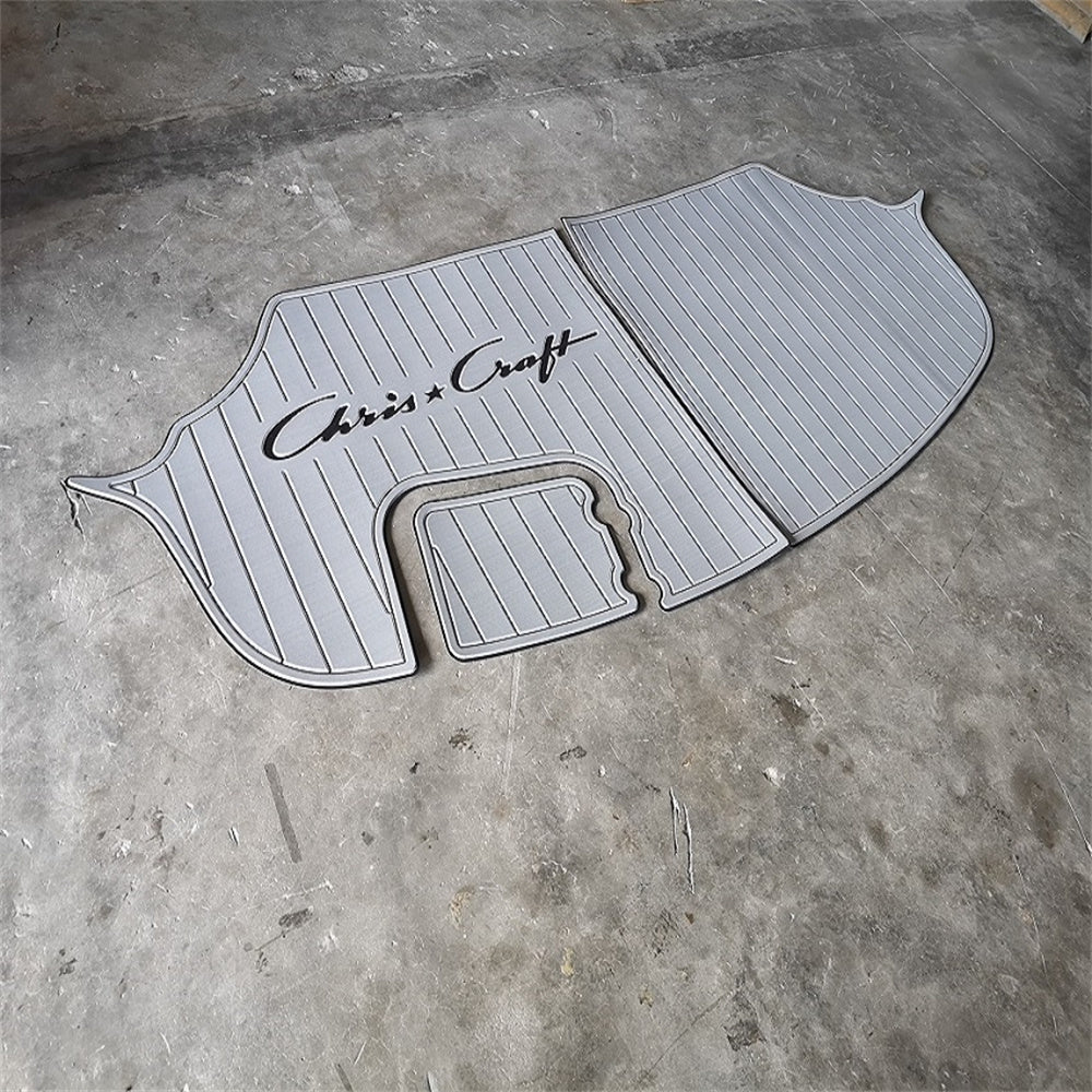 2001 Chris Craft 328 Express Cruiser Swim Platform Pad Boat EVA Foam Teak Floor SeaDek MarineMat Gatorstep Style Self Adhesive